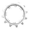 PIGNON 11V. MICHE POUR  CAMPAGNOLO 12D. DEPART