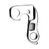 PATTE DE DERAILLEUR ALU MARWI FOCUS-MERLIN-CUBE-BTWIN-NAKAMURA-WINORA... GH-012 COMPATIBLE LEADER FOX (VENDU A L\'UNITE SUR CARTE)