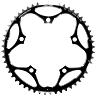PLATEAU ROUTE 5BRA D.130 STRONGLIGHT 53DTS EXTERIEUR NOIR ALU 7075 TYPE SHIMANO  11-10V.