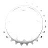 PLATEAU ROUTE 5BRA D.74 STRONGLIGHT 24DTS TRIPLE ARGENT ALU 7075  9-10V.