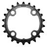 PLATEAU VTT 4BRA D.64 POUR SRAM TRIPLE 22DTS INTERIEUR ORIGINE NOIR POUR 3X10V.