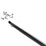 RAYON INOX ARGENT 2MM L 298MM TETE COUDEE AVEC ECROU (TUBE DE 10)