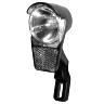 ECLAIRAGE VELO A DYNAMO AVANT SUR FOURCHE SPANNINGA GALEO LED 4.5 LUX ON-OFF (LIVRE AVEC CABLE) (43MM) NOIR