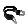 COLLIER DE PORTE BAGAGE - GARDE BOUE P2R ALU NOIR DIAM. 20MM (SACHET DE 10 PIECES)