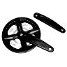 PEDALIER VTT P2R 9V. ALU NOIR BLACK-X 170MM 48-38-28 (BOITIER 113MM) AVEC PARE CHAINE