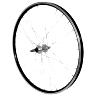 ROUE VTT PATIN 26\" P2R ARRIERE ALU NOIR DOUBLE PAROI MOYEU ALU ROUE LIBRE 7-6V AXE PLEIN