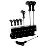 OUTIL CLE ALLEN P2R PRISE EN T + TETE SPHERIQUE 2-2,5-3-4-5-6-8-10 (JEU DE 8 PIECES)