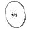 ROUE VTC PATIN BLOCAGE 700 X 35 - 28" ER10 ARGENT ARRIERE MOYEU ALU ROUE LIBRE 7-6V 36 RAYONS JANTE 19C