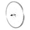 ROUE VTC PATIN BLOCAGE 700 X 35 - 28" ER10 ARGENT AVANT MOYEU ALU 36 RAYONS JANTE 19C