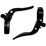 LEVIER DE FREIN ROUTE - CYCLOCROSS ADDITIONNEL NOIR FIXATION CINTRE 25,8-31,8 (PAIRE)