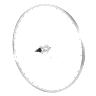 ROUE CITY PATIN 650X30A (26X1 3-8) ARRIERE JANTE ET MOYEU ALU AXE PLEIN ROUE LIBRE 7-6-5V (35-590) (VENDU AVEC ECROU 10X100) JANTE 21C