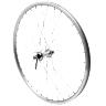 ROUE VTT PATIN BLOCAGE 26\" ER10 AVANT ARGENT MOYEU ALU JANTE 19C