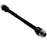 AXE DE ROUE VTT ARRIERE PLEIN D10  L175MM (COMPLET)