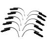 COUDE V-BRAKE P2R 90° AVEC SOUFFLET (SACHET DE 10 PIECES)
