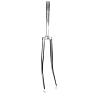 FOURCHE CITY 700C RIGIDE DEMI-COURSE ACIER CHROME CINTRE PIVOT (240-120MM) FILETE 1\"-22,2 INTERIEUR