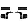MANETTE VTT P2R INDEXE TYPE GRIPSHIFT 7V. AVEC REVETEMENTS (PAIRE) - POIGNEE TOURNANTE COMPATIBLE SHIMANO