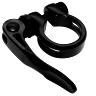 COLLIER SERRAGE TIGE DE SELLE RAPIDE NEWTON ALU NOIR DIAM. 28,6MM (SUR CARTE)