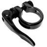 COLLIER SERRAGE TIGE DE SELLE RAPIDE NEWTON ALU NOIR DIAM. 31,8MM  (SUR CARTE)