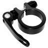 COLLIER SERRAGE TIGE DE SELLE RAPIDE NEWTON ALU NOIR DIAM. 34,9MM  (SUR CARTE)