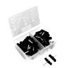 PORTE PATIN FREIN VTT A TIGE SYMETRIC NEWTON 55MM NOIR (COFFRET DE 25 PAIRES)