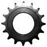 PIGNON PISTE SHIMANO 16D. 1-2X1-8