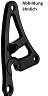 SALSA ALTERNATOR 1.0 DROPOUT PLATE, RIGHT, DERAILLEUR HANGER, QR, FENDER MOUNTS, BLACK