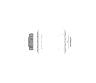 WHITE INDUSTRIES CLD DISC CENTERLOCK HUB FRONT, 100X9MM QR/100X15MM,, 28 H.