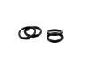 PAUL COMPONENT BRAKE O-RING KIT, 4 PCS., BLACK